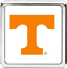 Collegiate Die Cast Chrome Hitch Cover (Tennessee Volunteers)