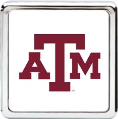 Collegiate Die Cast Chrome Hitch Cover (Texas A&M)