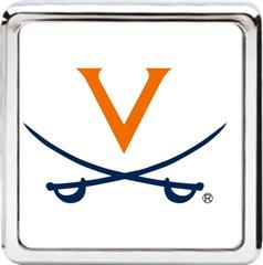 Collegiate Die Cast Chrome Hitch Cover (Virginia Cavaliers)