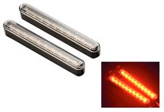 LED Grill Lights, Red (Pair)