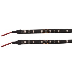 CZ-177R Pilot Auto 12" Flexi LED Strip, Red 2pc set