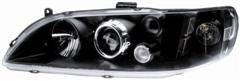 98-02 Honda Accord 2/4 Door, Black Projector Head Lamp