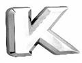 Chrome Letter K