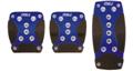RS-1 Tuning Anodized Blue Pedal w/ Real Carbon Fiber (3 Pc.)