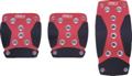 RS-1 Tuning Anodized Red Pedal w/ Real Carbon Fiber (3 Pc.)