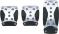 RS-1 Tuning Anodized Silver Pedal w/ Real Carbon Fiber (3 Pc.)