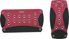 RS-1 Tuning Anodized Red Pedal w/ Real Carbon Fiber (2 Pc.)