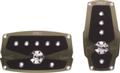 RS-1 Tuning Anodized Nickel Pedal with Anti-Slip Surface (2 Pc.)