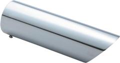 Chrome Slant Cut Exhaust Tip, 2-5/8" x 9"