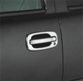 2 Door Handle Trim GMC Sierra 04-06 No Passenger Keyhole