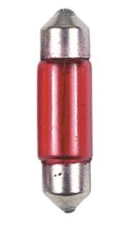 3022 Applications, Red Coated Bulb