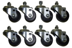 Heavy Duty Caster Upgrade Kit (2 1/2" casters & hardware)